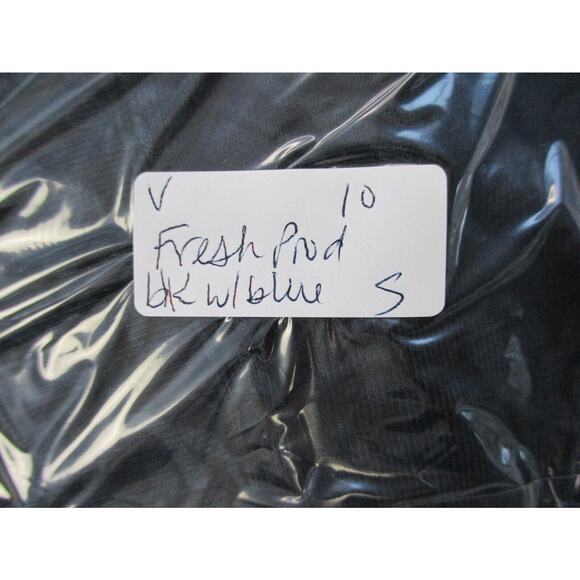 Fresh Produce Top Small Womens Cardigan Open Front Floral Blue Black Casual - Picture 13 of 13